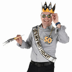 Regal 50th Birthday Celebration Party Kit