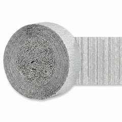 Silver Crepe Streamer - 200ft