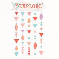 Free Spirit Door Curtain for Baby's First Birthday