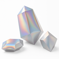 Iridescent Gem Centerpiece Set