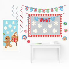 Festive Peppermint Twist Christmas Decorating Kit