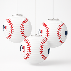 Major League Baseball Paper Lanterns - 3 Pack
