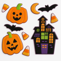Assorted Halloween Gel Cling Decorations