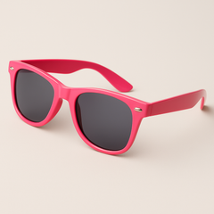 Bright Pink UV400 Classic Frame Sunglasses