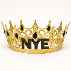 Sparkling New Year's Eve Jeweled Crown Tiara