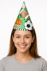 All-Star Sports Cone Party Hat