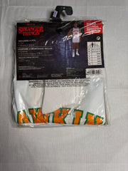 Men's Stranger Things Lucas Basketball Uniform Halloween Costume - Adult One Size