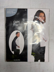 Black Superhero Cape Costume Accessory for All Ages