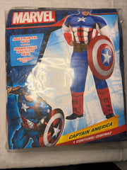 Adult Disney Marvel Captain America Muscle Costume