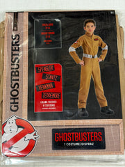 Kids' Ghostbusters Tan Jumpsuit Costume - Child L (12-14)