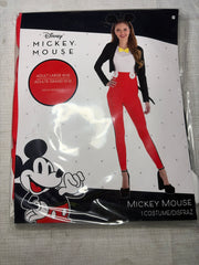 Women's Mickey Mouse Halloween Costume - Adult L (10-12)