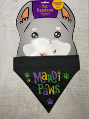 Mardi Paws Pet Bandana Set