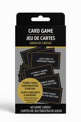 Starlight New Year's Eve Card Game for Adults