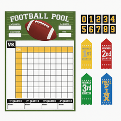 Ultimate Football Pool Party Game Set
