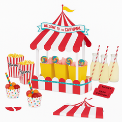Welcome to the Carnival Table Centerpiece