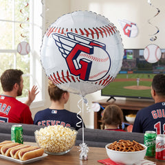 18" Cleveland Guardians Foil Mylar Balloon