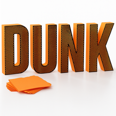 3D Basketball "DUNK" Table Centerpiece Decoration