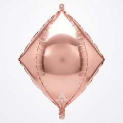 15" Rose Gold Geometric Foil Balloon