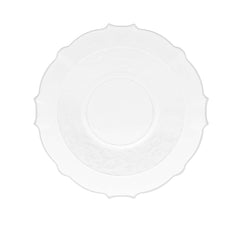 12 Oz. Clear/Silver Petal Bowls | 120 Count