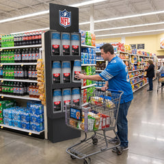 NFL Team 16oz Disposable Cups - Power Panel Display