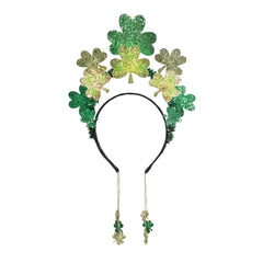 St. Patrick's Day Headband with Festive Dangles