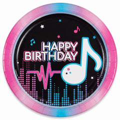 Internet Famous Birthday Dessert Plates, 7-Inch Round, 8-Pack