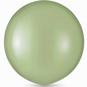Premium 24" Sage Green Latex Balloons - Pack of 4