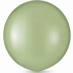 Premium 24" Sage Green Latex Balloons - Pack of 4