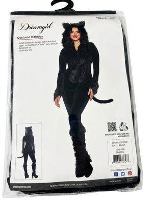 Women's Midnight Black Cat Costume
