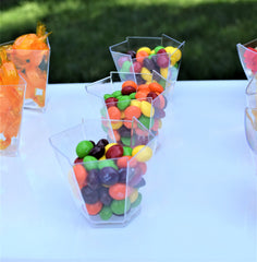 3.3 Oz. Clear Hexagon Miniatures | 24 Count