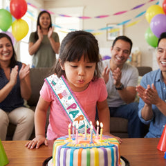 Peppa Pig Confetti Birthday Party Sash