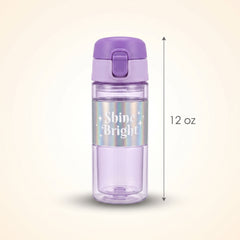 Luminous Shine Bright Kids Water Bottle - 12 oz