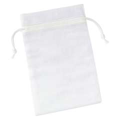 Elegant White Organza Favor Bags - 24 Pack