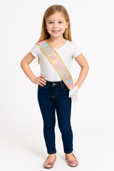 "It's My Birthday" Deluxe Pastel Party Sash