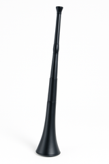 Black Collapsible Vuvuzela Horn for Sports Events