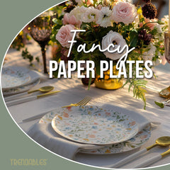 Earthtrends Petite Fleur Design Plates Combo Set 16/16.
