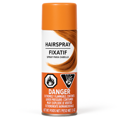 Vibrant Orange Hair Spray - Team Spirit Edition