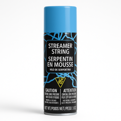 Light Blue Streamer String Spray - 3 oz