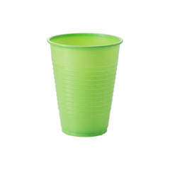 PMA - 12 Oz. Lime Green Plastic Cups - 50 Ct.