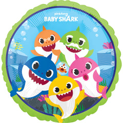 Baby Shark Foil Mylar Balloon - 18"
