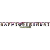 The Mandalorian Customizable Birthday Banner with The Child