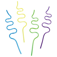 Silly Fun Swirl Straws - Mega Value Pack