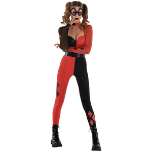 Harley Quinn Halloween Costume for Women - Adult M (6-8)