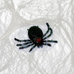 Giant Spider and Web Halloween Decoration