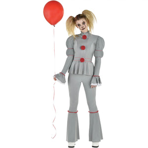 Women's IT Chapter 2 Pennywise Costume - Adult L (10-12)