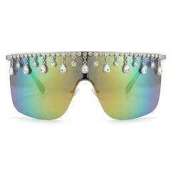 Dazzling Metal Frame Festival Glasses