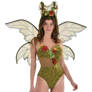 Enchanting Woodland Fairy Cutout Bodysuit - Adult S/M