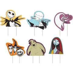 Disney Nightmare Before Christmas Halloween Yard Sign Set