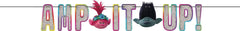 Trolls World Tour Customizable Birthday Banner Kit
