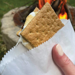 S'mores Paper Holders, 12-Pack for Mess-Free Fun
